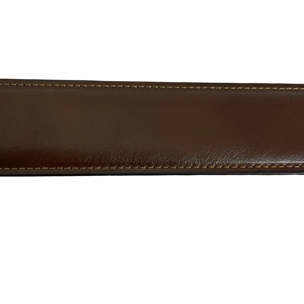 Penguin Munsingwear Men's‎ Brown Belt 42 Faux Leather Classic 1.25